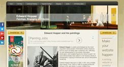 Desktop Screenshot of edwardhopper.net